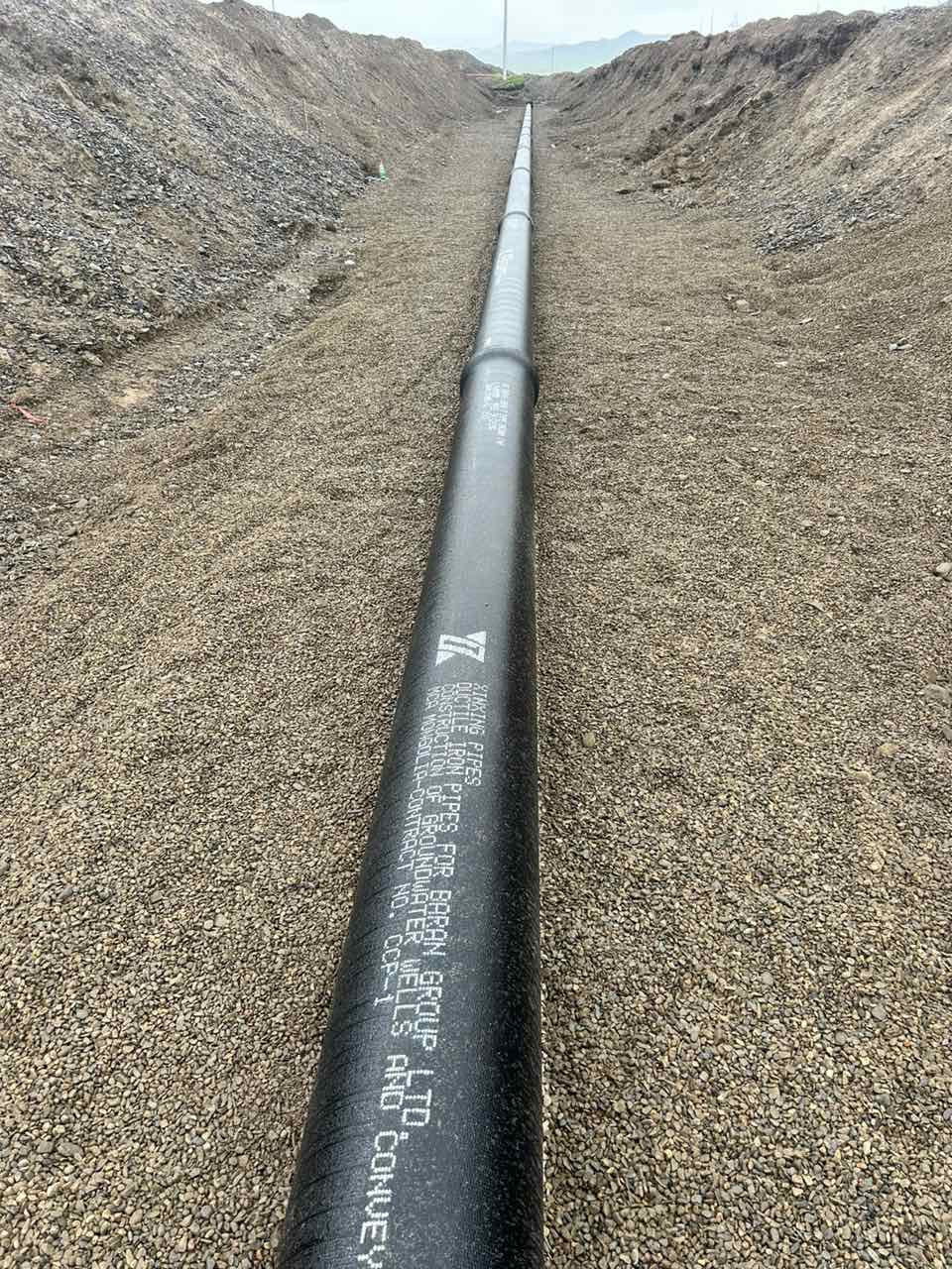 Газар доорх усны эх үүсвэрийн худгууд болон дамжуулах хоолойн барилга угсралтын төсөл